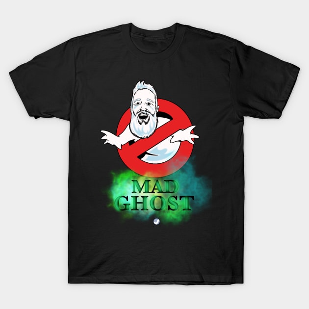 Weekly Planet Mad Ghost T-Shirt by Joecovas